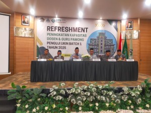 Peningkatan Kapasitas Dosen dan Guru Penguji UKin PPG Daljab Batch 1 Tahun 2025 melalui Kegiatan Refreshment