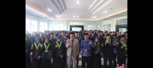 Rektor UIN KHAS Jember Kukuhkan 1.475 Guru Profesional pada Yudisium PPG Dalam Jabatan Batch 4 Tahun 2025