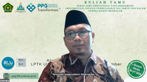 Guru Profesional Harus Berdampak, Prodi PPG Gelar Kuliah Tamu Bahas Implementasi CP PAI 2026