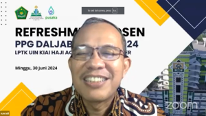 Refreshment Dosen PPG batch 1 Tahun 2024
