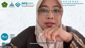 Alumni PPG Guru Madrasah Ikuti Seminar Nasional Implementasi Kurikulum Berbasis Cinta dan Pembelajaran Mendalam
